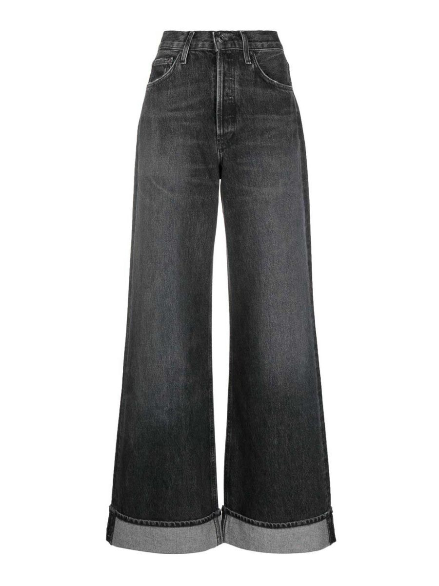 Agolde Jean Droit - Bleu