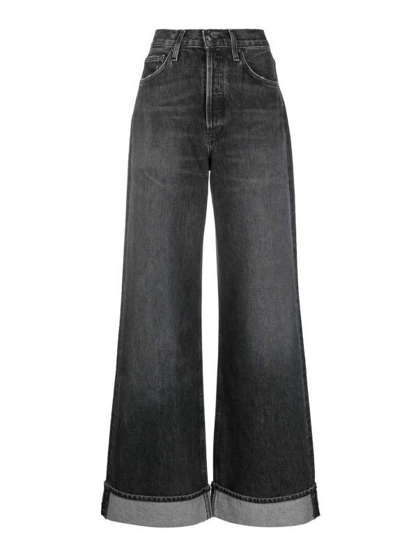 Agolde Jean Droit - Bleu
