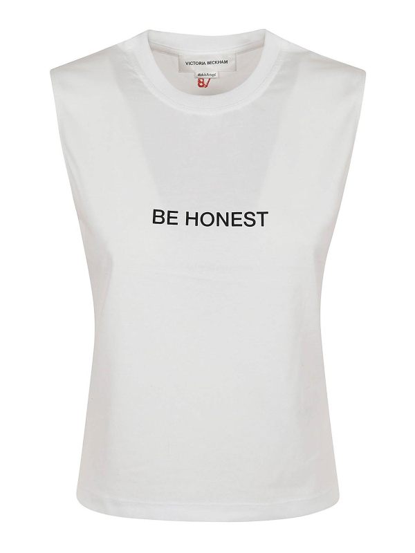 Victoria Beckham Top - Blanc