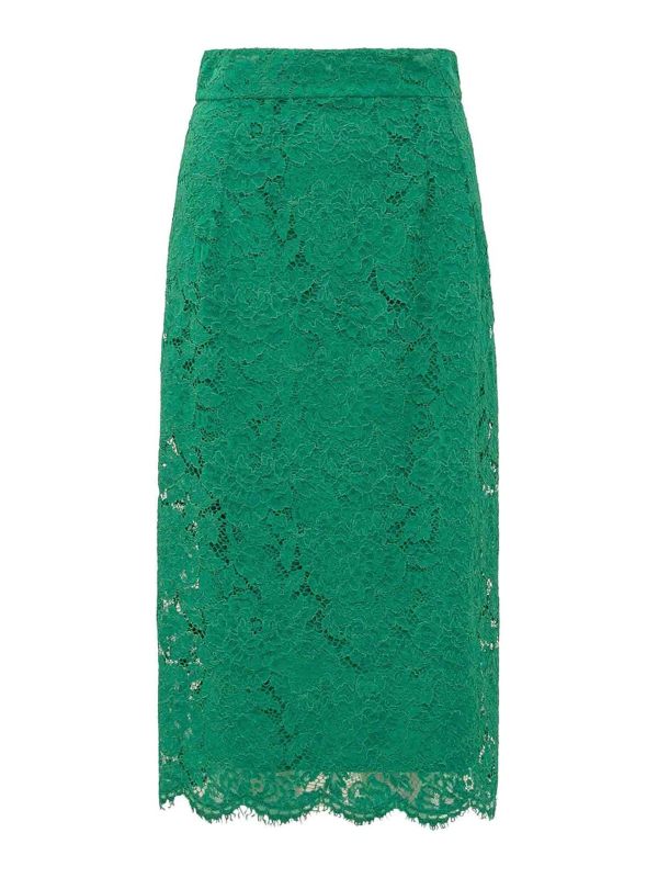 Dolce & Gabbana Jupe Midi - Vert