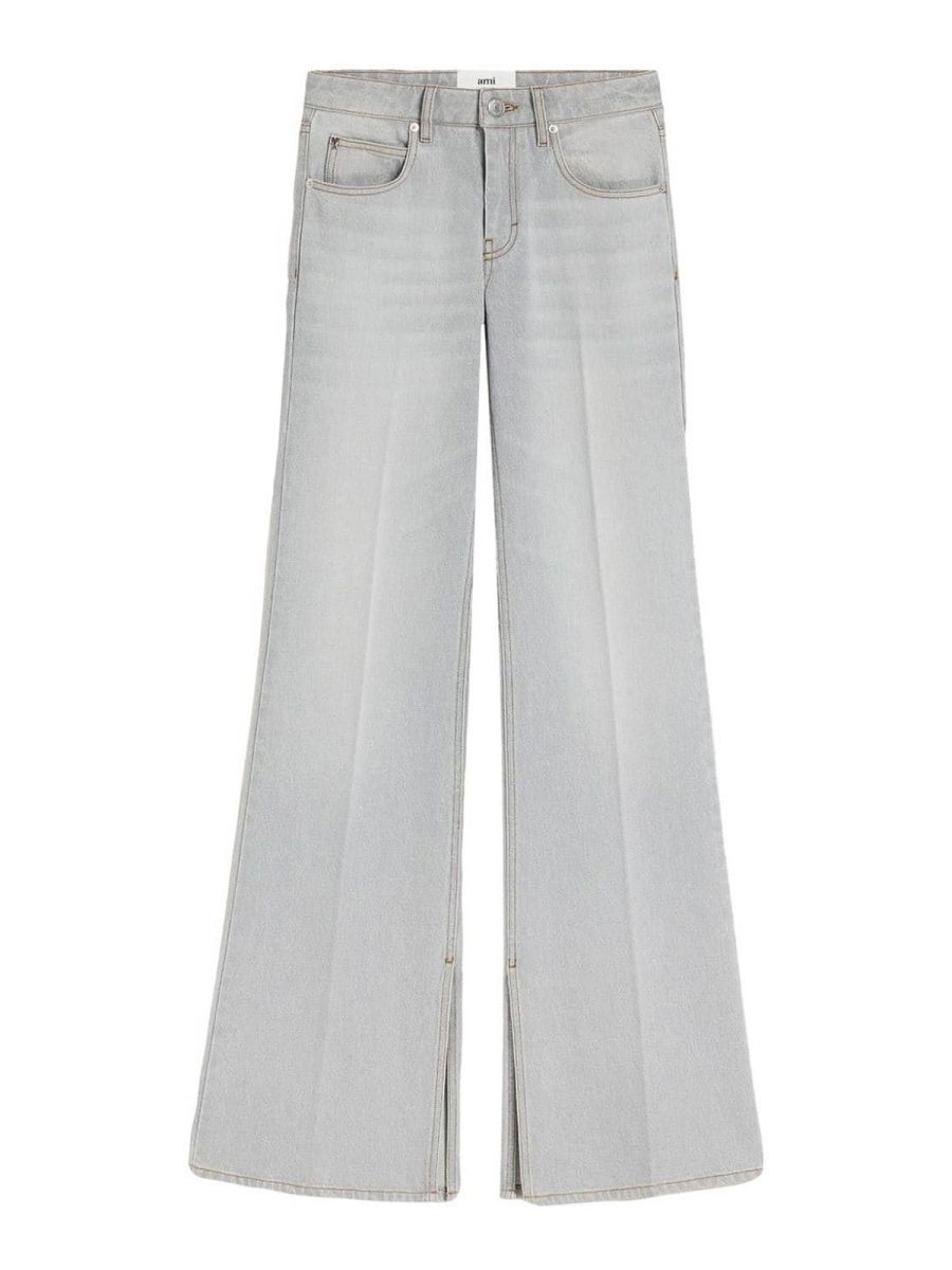 Ami Paris Jean Bootcut - Gris