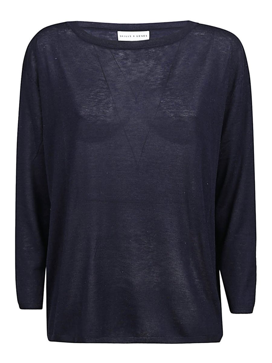 Skill & Genes T-Shirt - Bleu