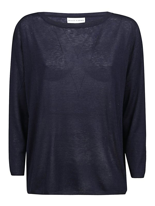 Skill & Genes T-Shirt - Bleu