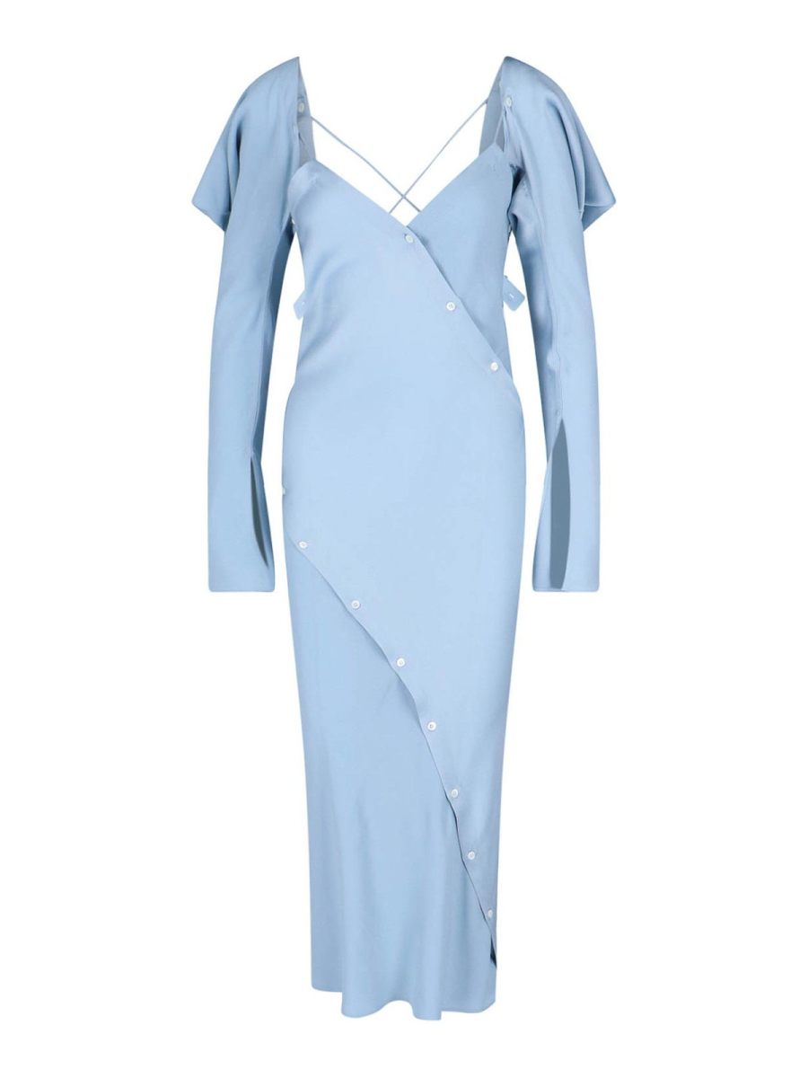 Setchu Maxi Robe - Bleu