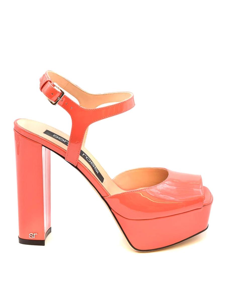 Sergio Rossi Sandales - Rouge