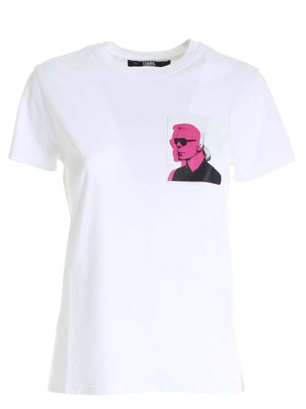 Karl Lagerfeld T-Shirt - Blanc