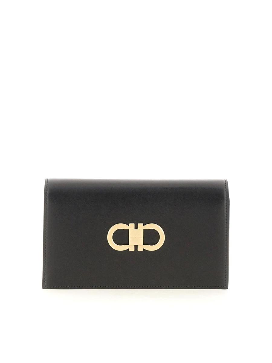 Salvatore Ferragamo Sac Bandoulière - Noir