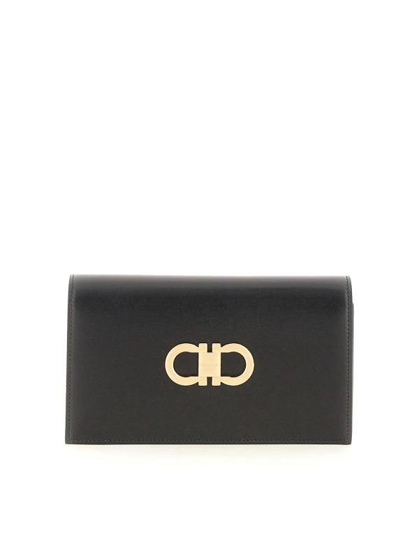 Salvatore Ferragamo Sac Bandoulière - Noir