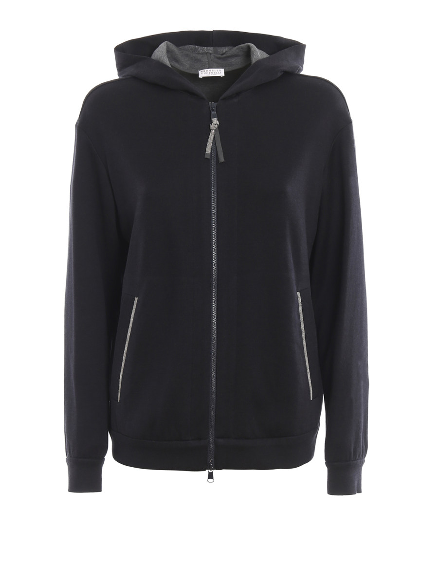 Brunello Cucinelli Sweat-Shirts - Bleu Foncé