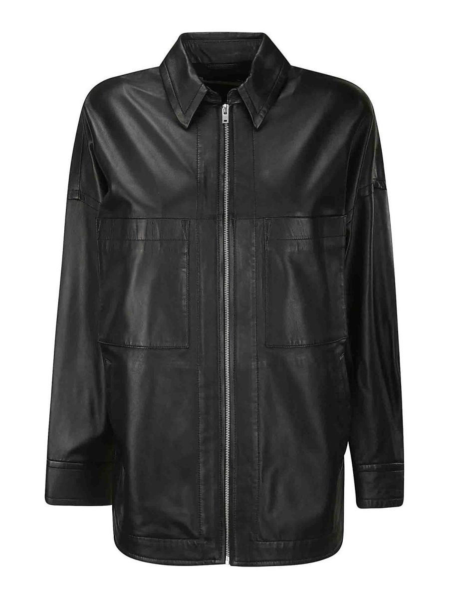 Iro Blouson En Cuir - Noir