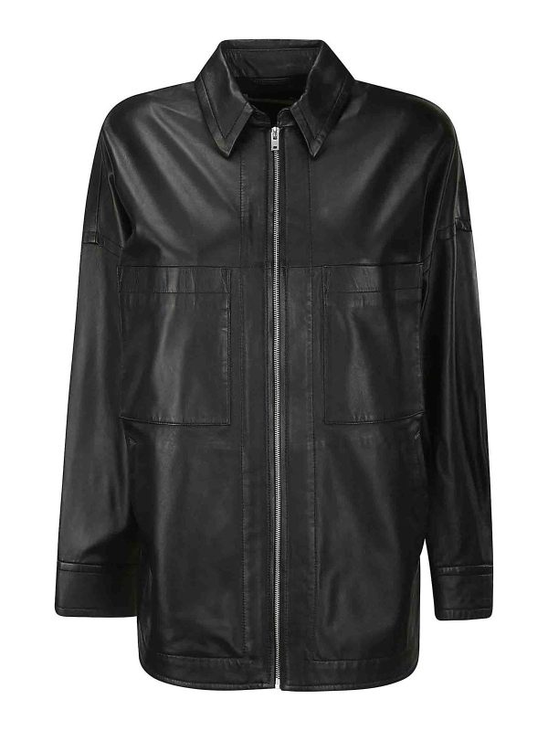 Iro Blouson En Cuir - Noir