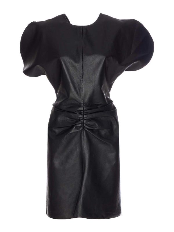 Victoria Beckham Robe Au Genou - Noir