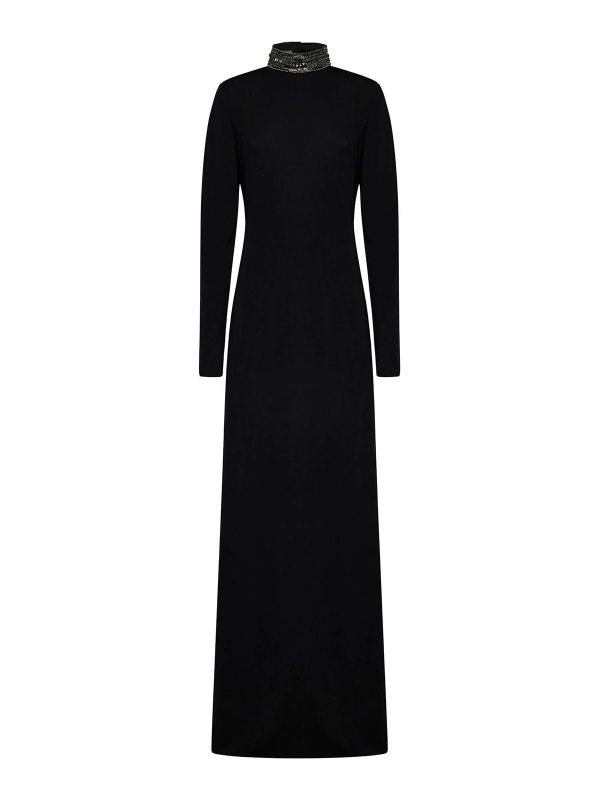 Alberta Ferretti Maxi Robe - Noir