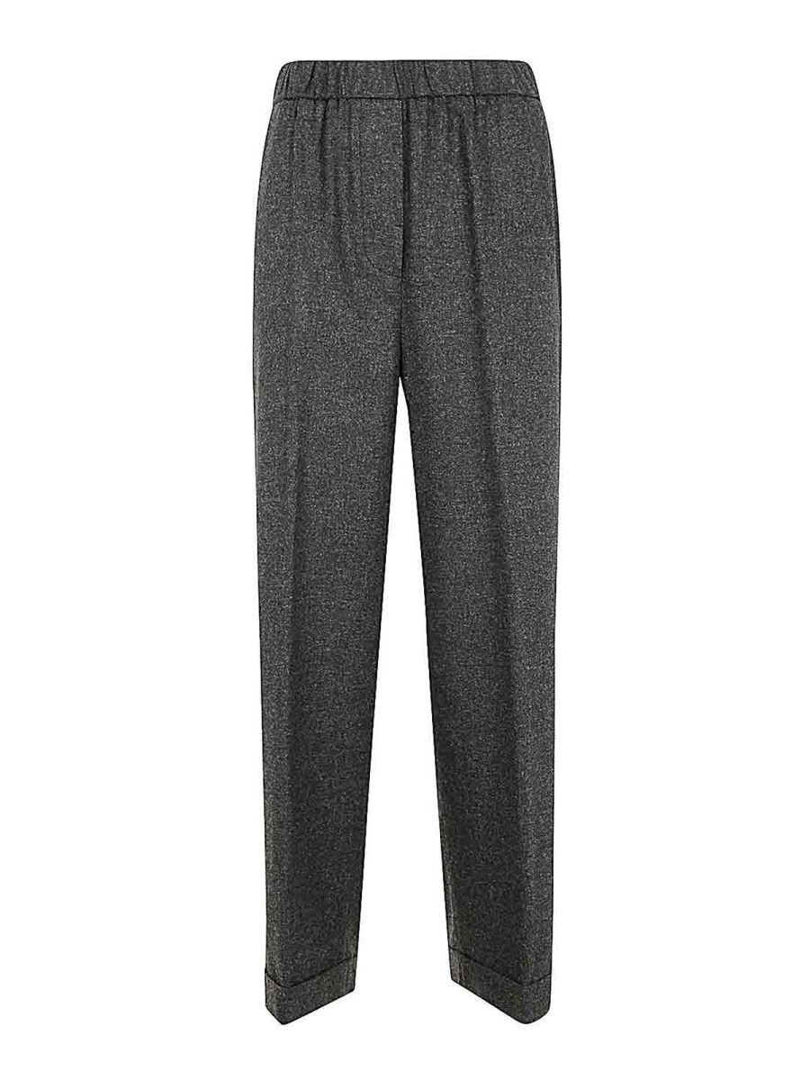 Peserico Pantalons Décontractés - Gris