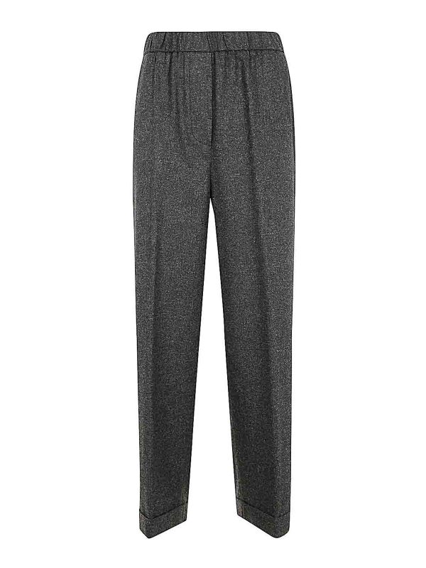Peserico Pantalons Décontractés - Gris