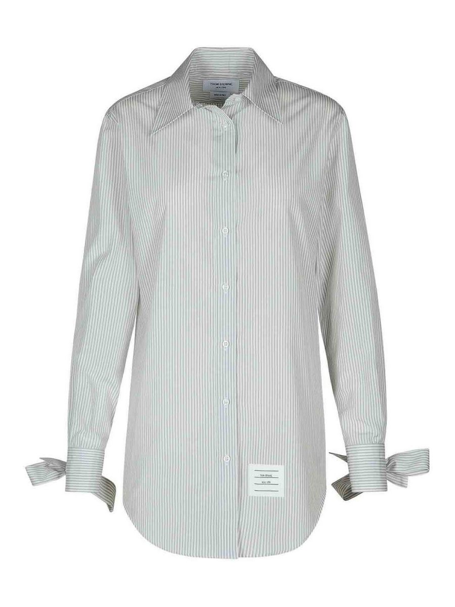 Thom Browne Chemise - Gris