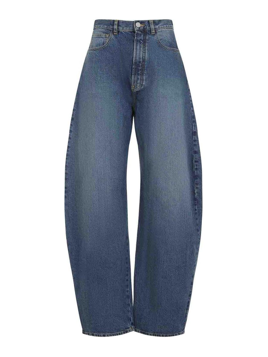 Alaïa Jean Bootcut - Beige Clair