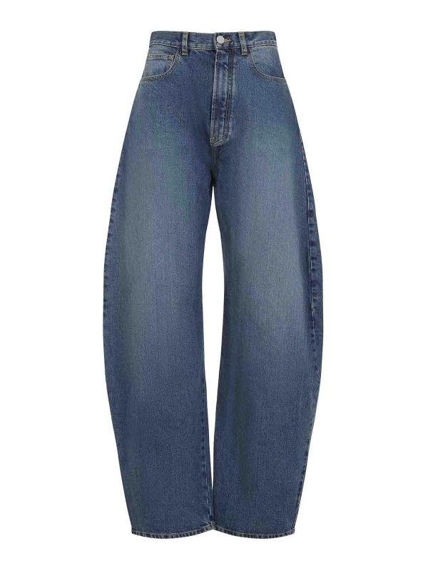 Alaïa Jean Bootcut - Beige Clair