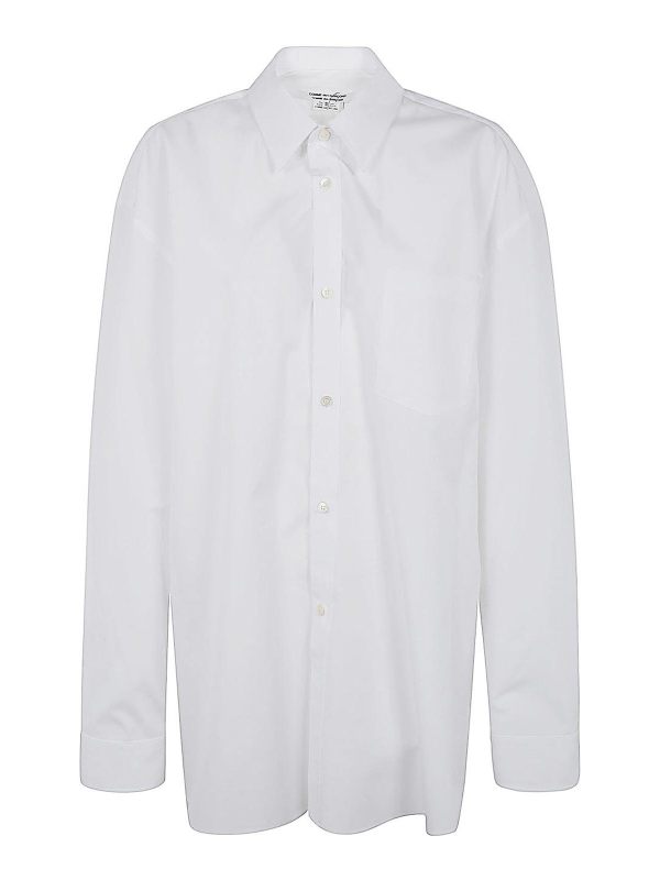 Comme Des Garcons Chemise - Blanc