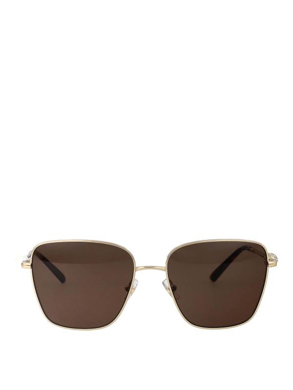 Jimmy Choo Lunettes De Soleil - Or
