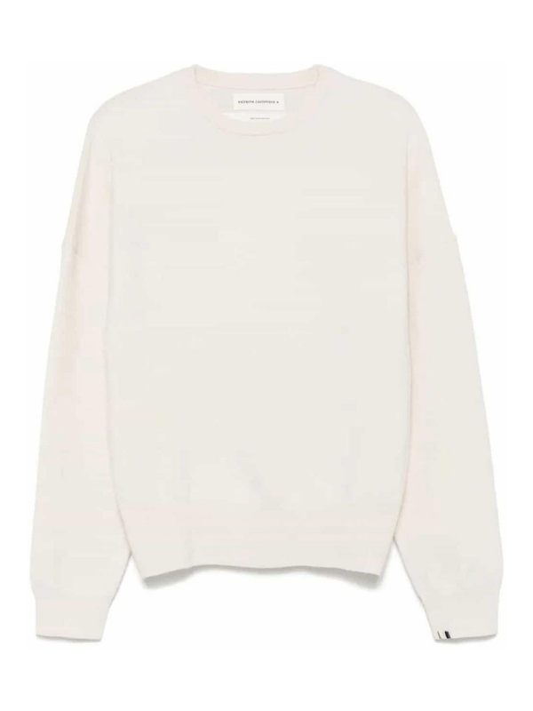 Extreme Cashmere Pull Col Rond - Crèm