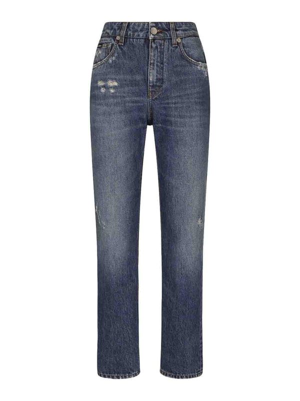 Dolce & Gabbana Jean Bootcut - Bleu
