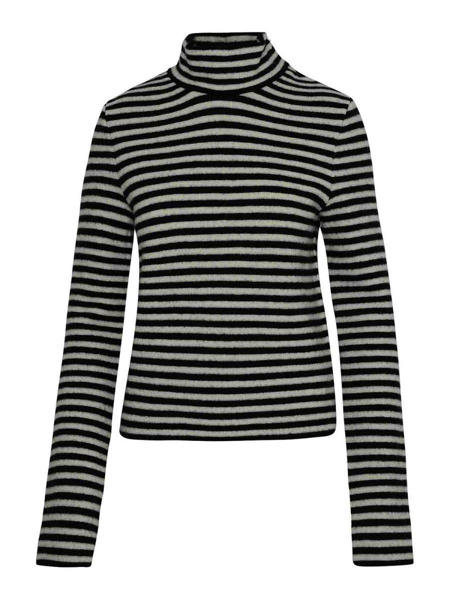Jil Sander Pull Col Roulé - Noir