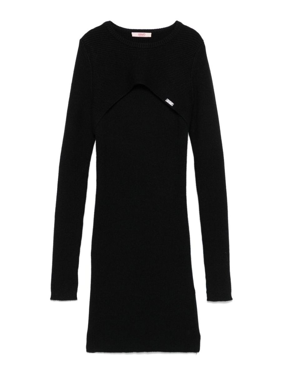 Liu Jo Pull Col Rond - Noir