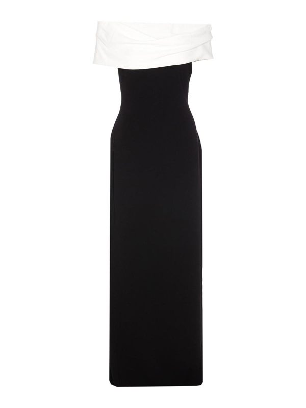 Solace London Maxi Robe - Noir