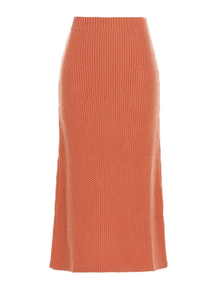 Chloe' Jupe Midi - Orange