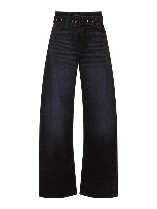 Acne Studios Jean Bootcut - Bleu