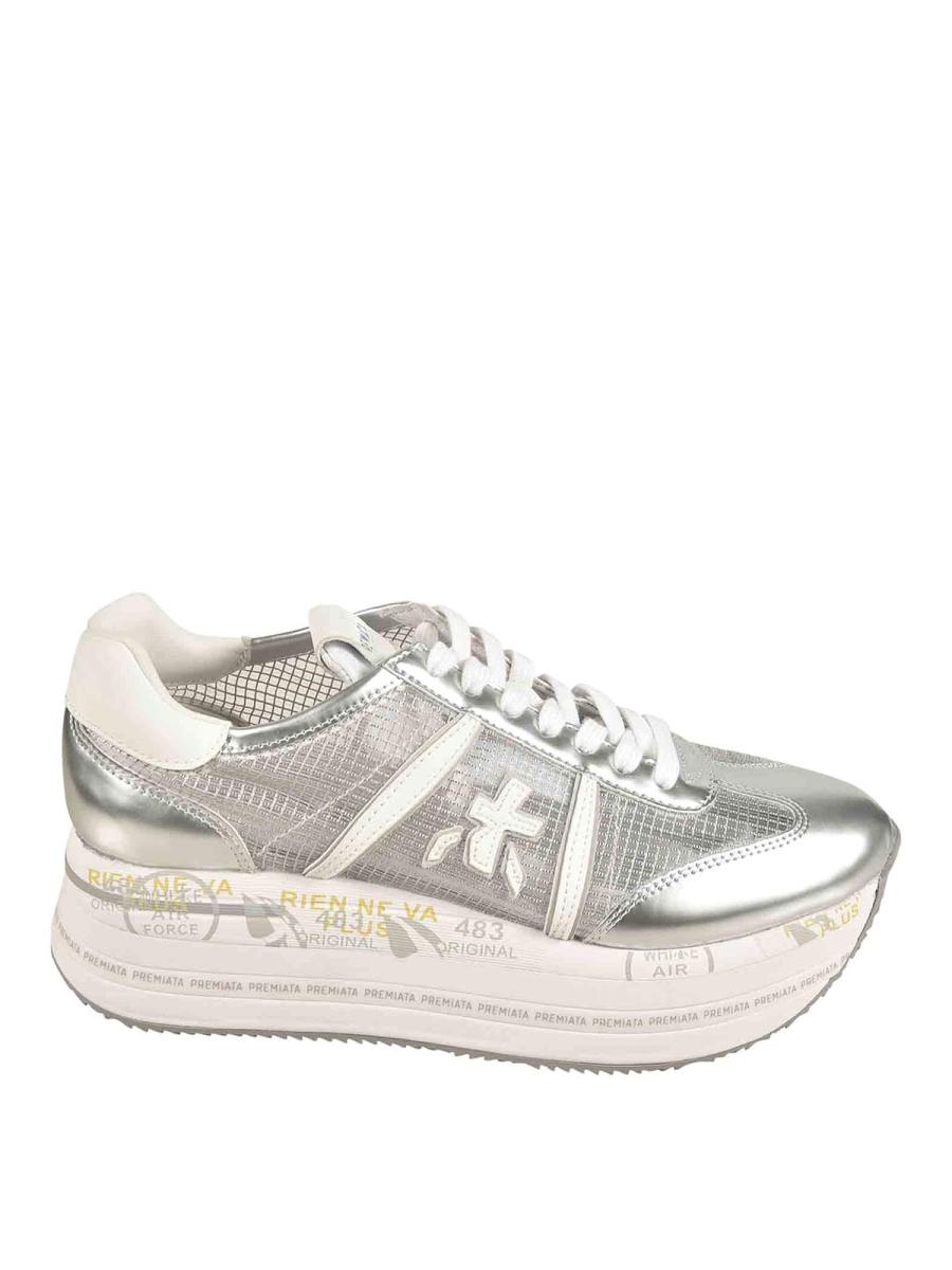 Premiata Baskets - Blanc