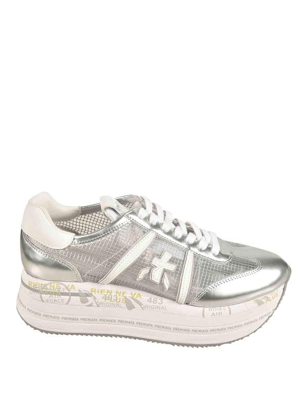 Premiata Baskets - Blanc