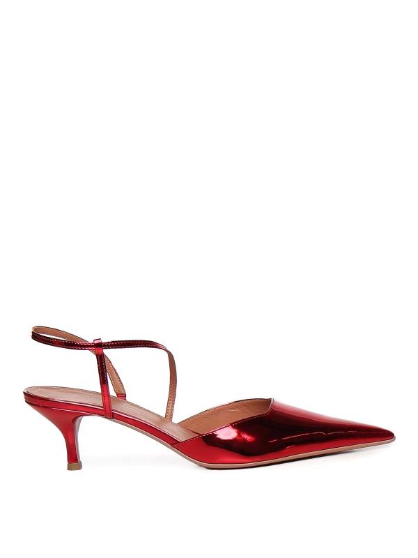 Giuliano Galiano Sandales - Rouge