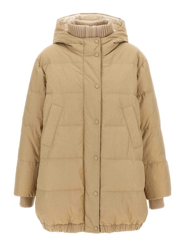 Brunello Cucinelli Blouson Rembourré - Beige