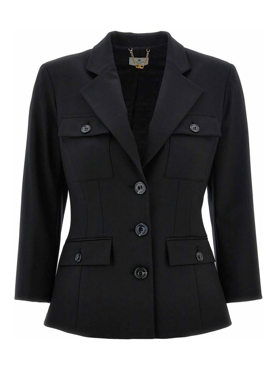Elisabetta Franchi Blazer - Noir