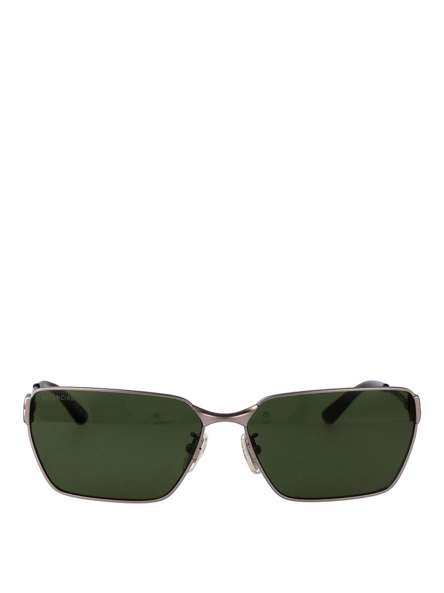 Balenciaga Lunettes De Soleil - Argent