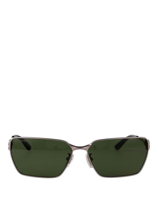 Balenciaga Lunettes De Soleil - Argent