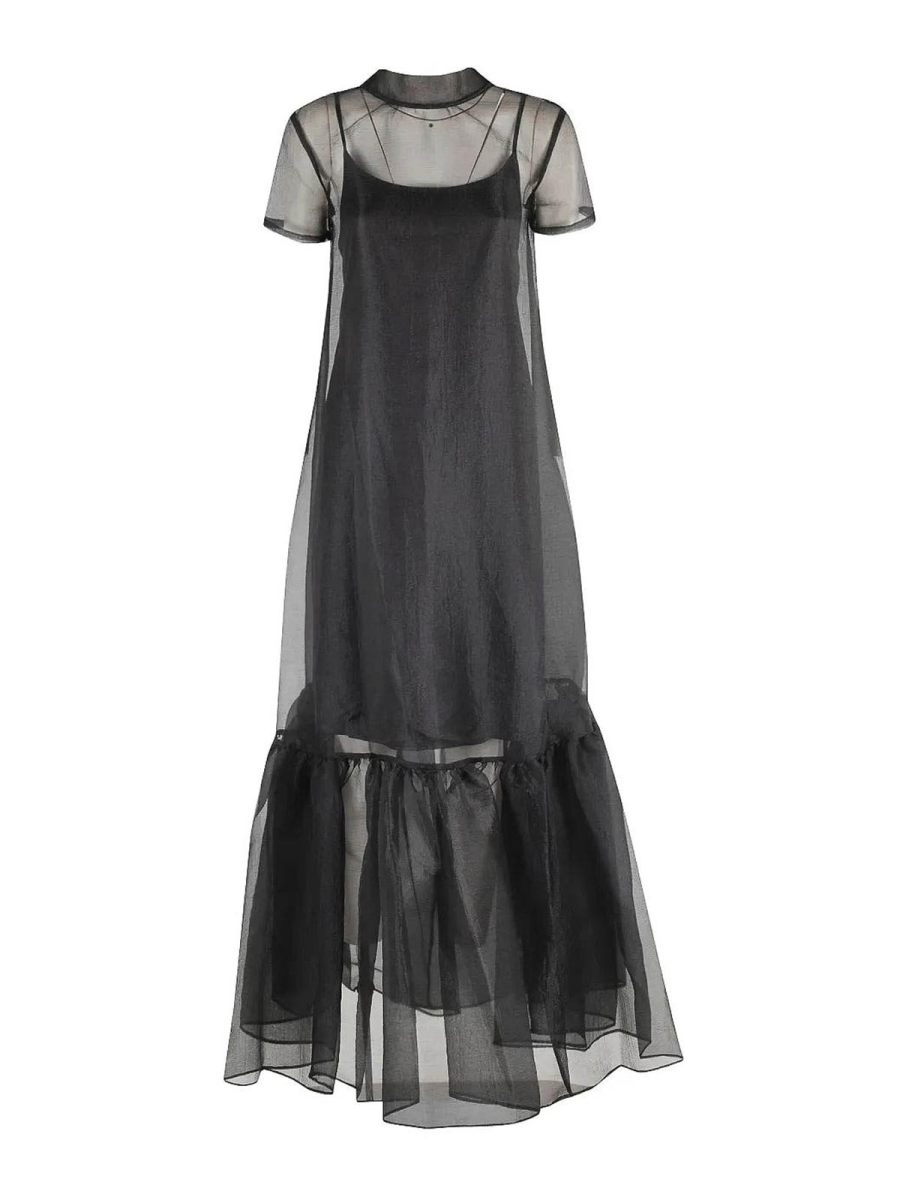 Staud Robe De Soirée - Noir