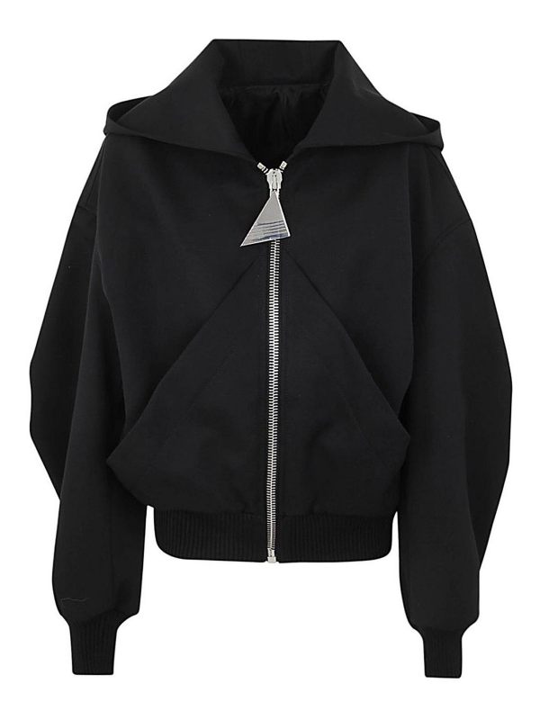 The Attico Veste Casual - Noir