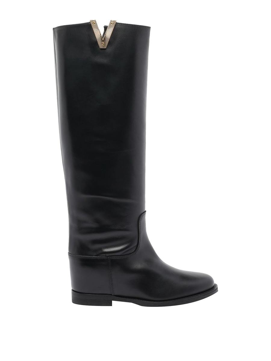 Via Roma 15 Bottes - Noir
