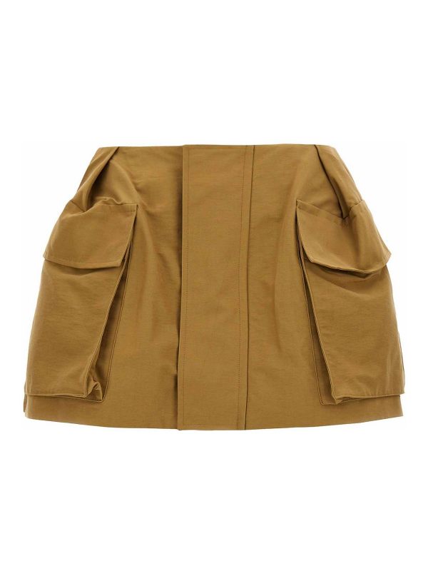 Sacai Robe Courte - Beige