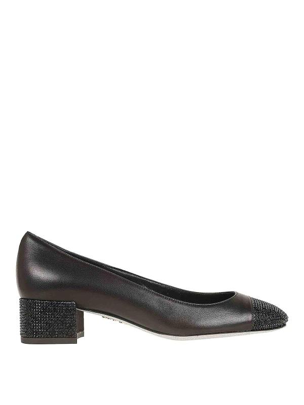 Rene Caovilla Chaussures À Talon - Marron