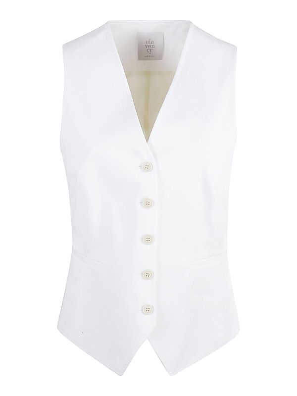 Eleventy Blazer - Blanc