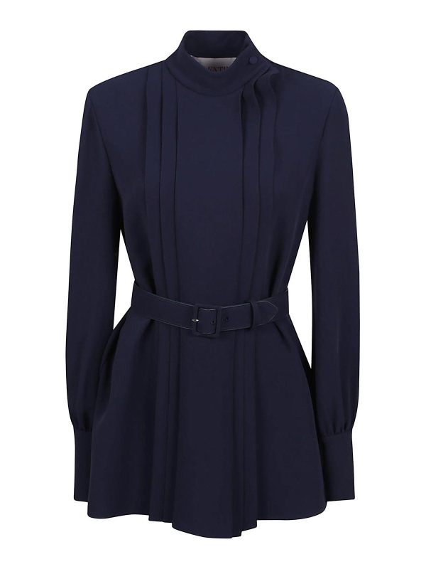 Valentino Garavani Chemise - Bleu Foncé