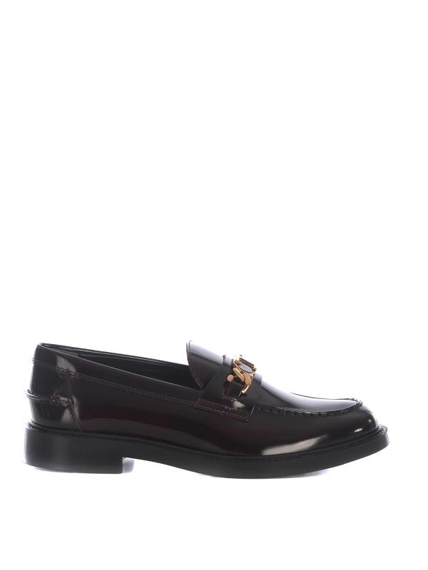 Tod's Mocassins - Rouge Brun
