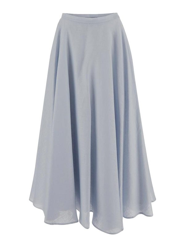 Lardini Jupe Midi - Beige Clair
