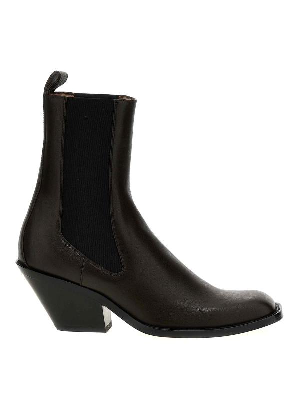 Khaite Bottines - Marron