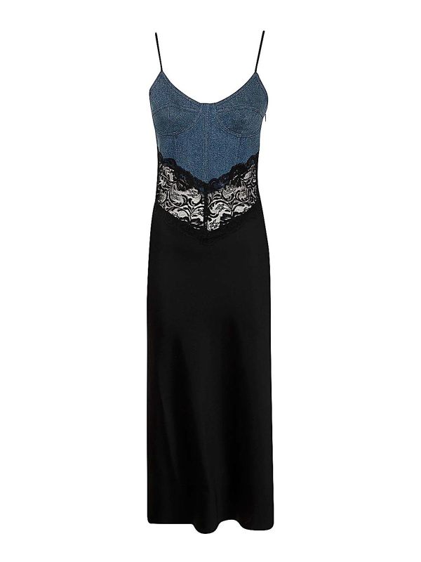 Blumarine Maxi Robe - Noir