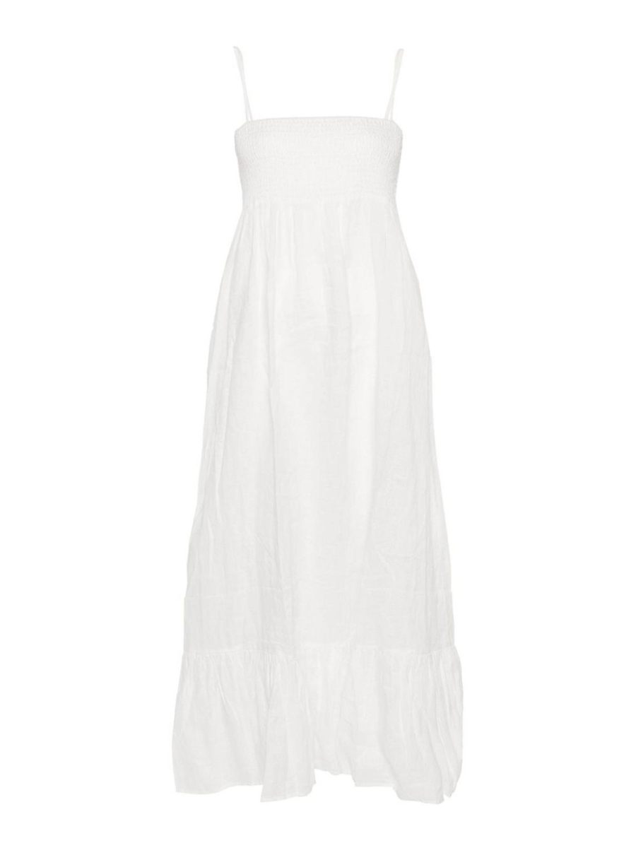 Mc2 Saint Barth Maxi Robe - Blanc